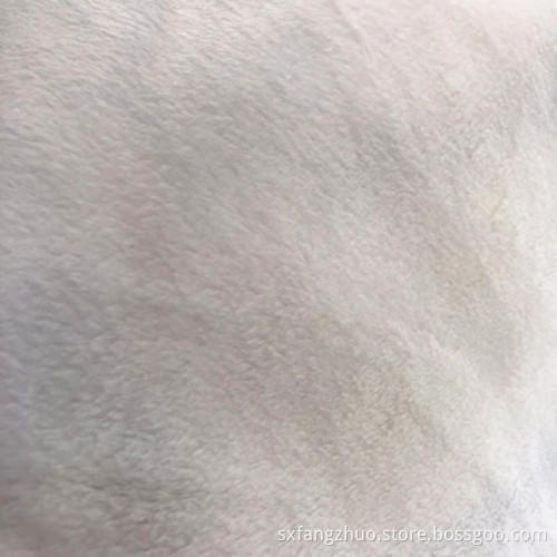 flannel fleece fabric white blanket for printing